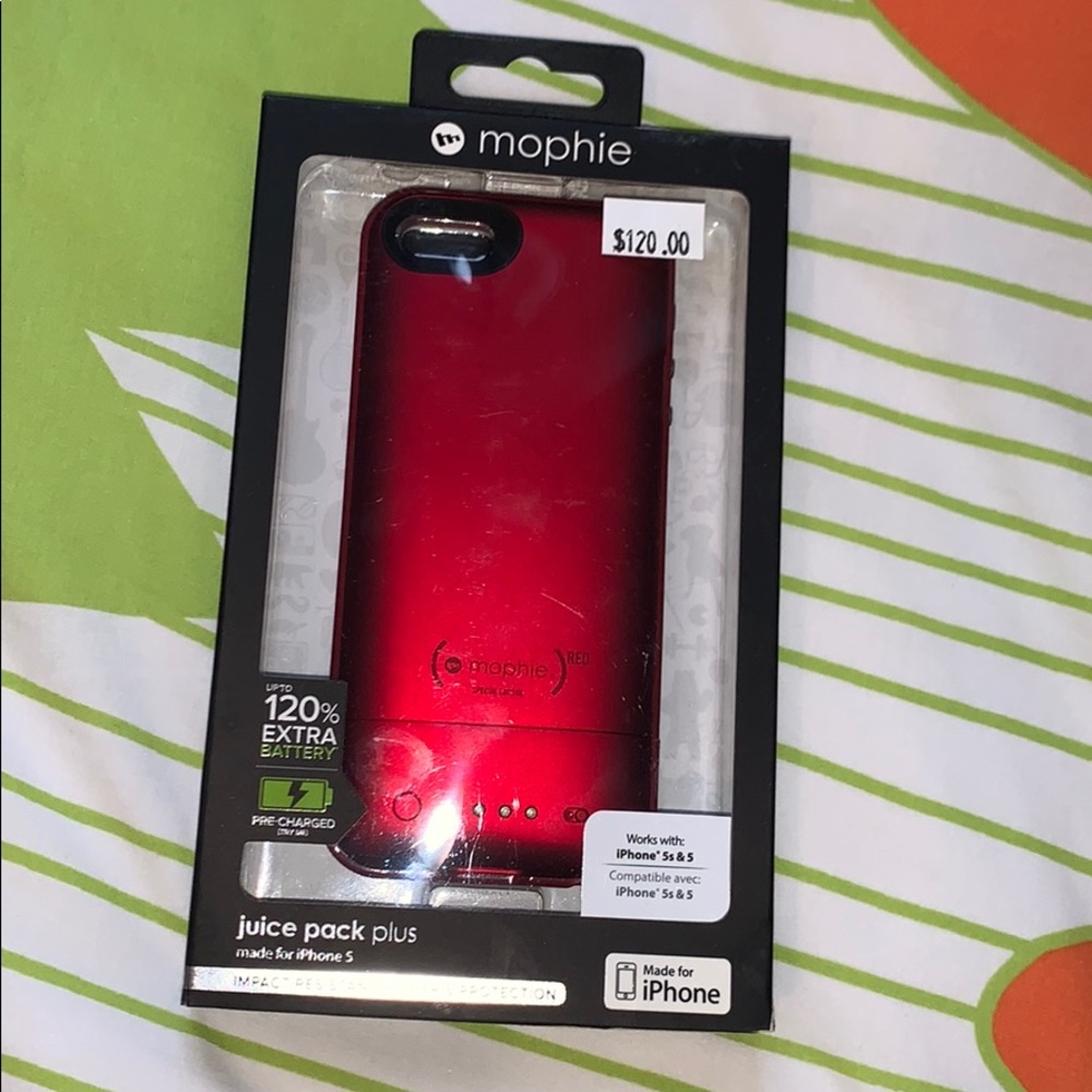 Red phone case